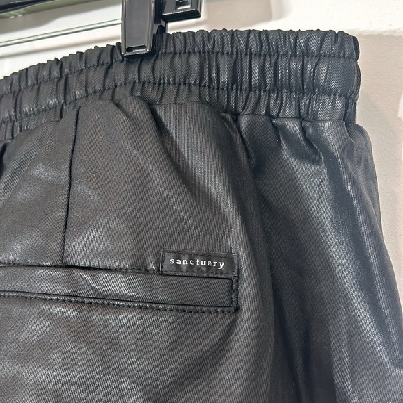Sanctuary anthropologie plus size women’s faux leather jogger pants size 3X nwot - Picture 6 of 6